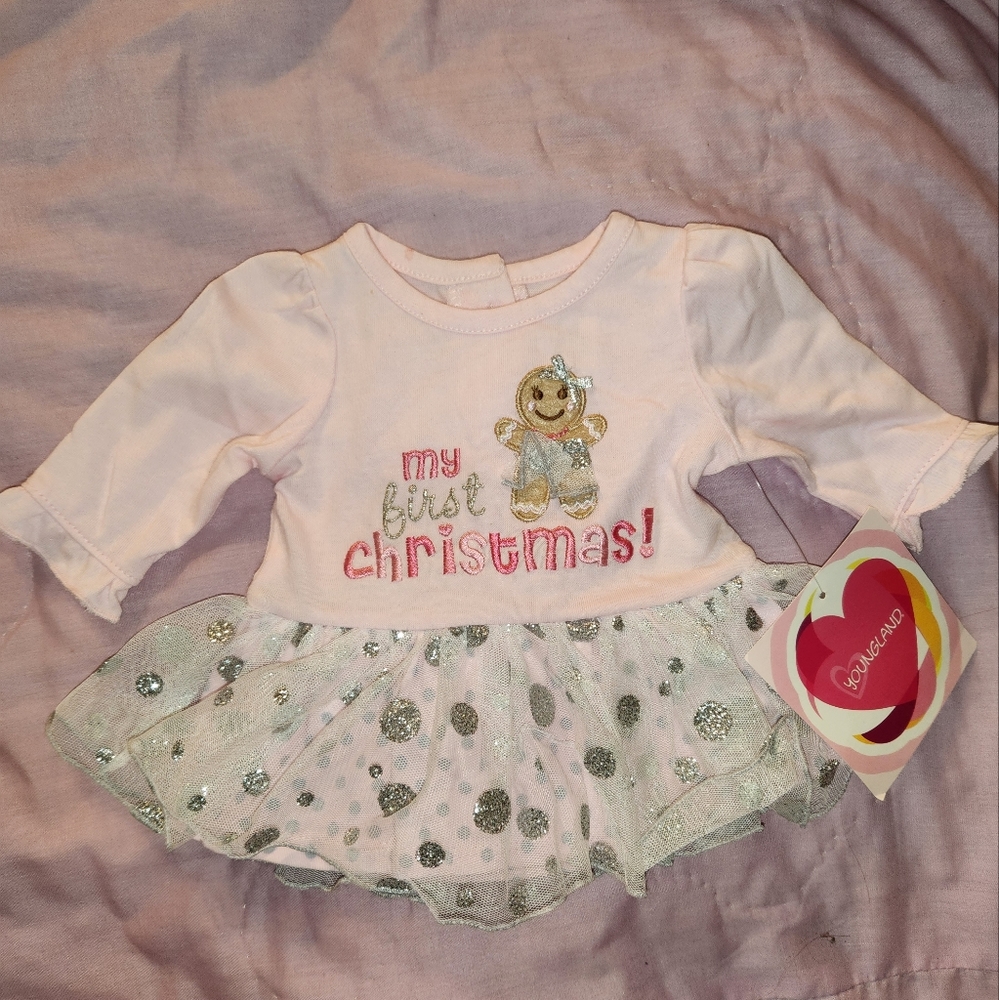 Infant girl First Christmas shirt